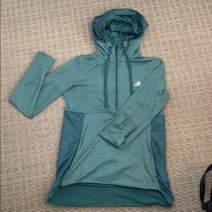 Adidas Green Windbreaker pullover